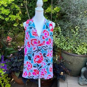 Vince Camuto sleeveless floral top